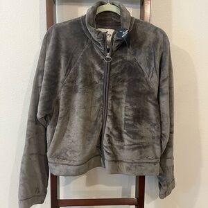 Hollister hoodie size S gray color super soft NWT